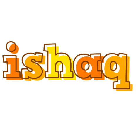 Ishaq desert logo