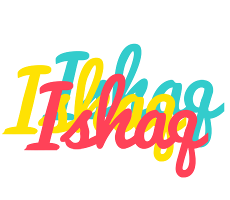 Ishaq disco logo