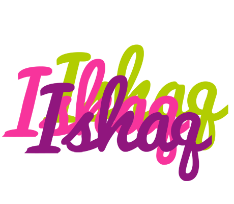 Ishaq flowers logo