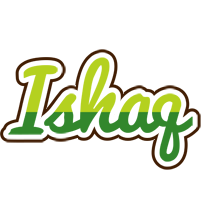 Ishaq golfing logo