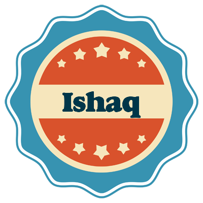 Ishaq labels logo