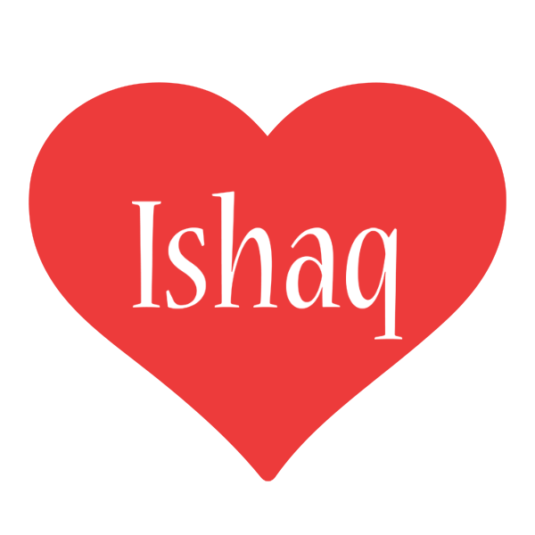Ishaq love logo