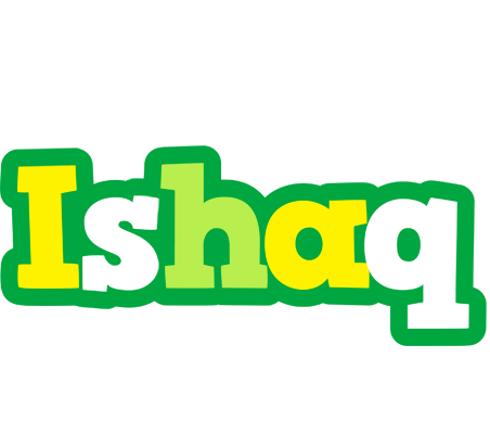 Ishaq soccer logo