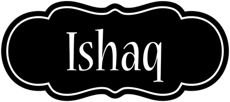 Ishaq welcome logo