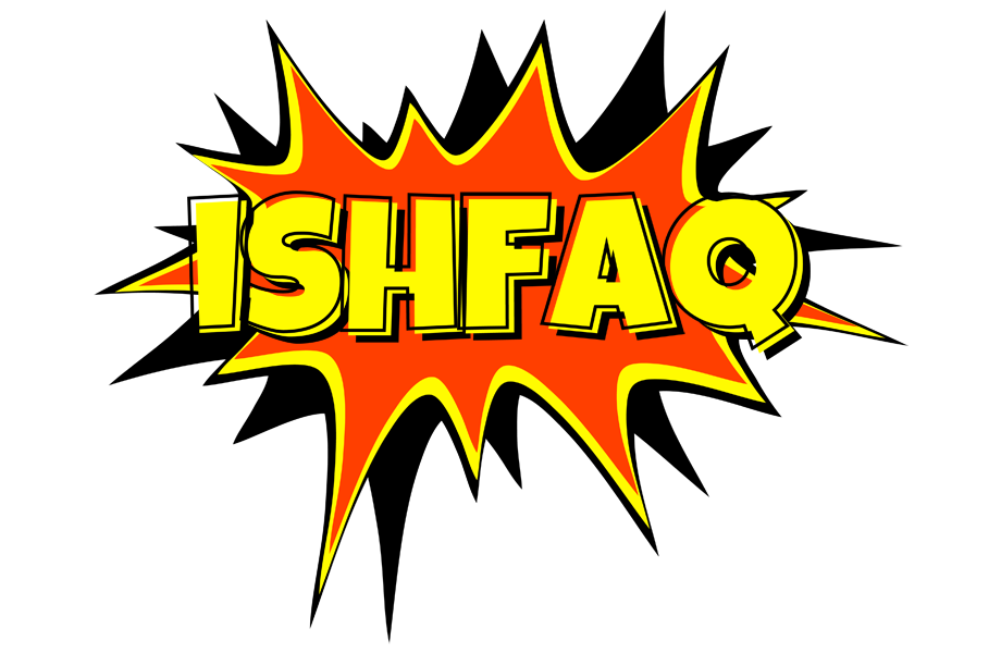 Ishfaq bazinga logo