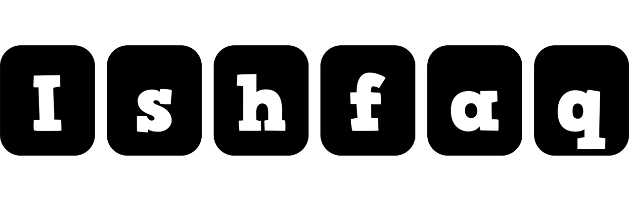 Ishfaq box logo