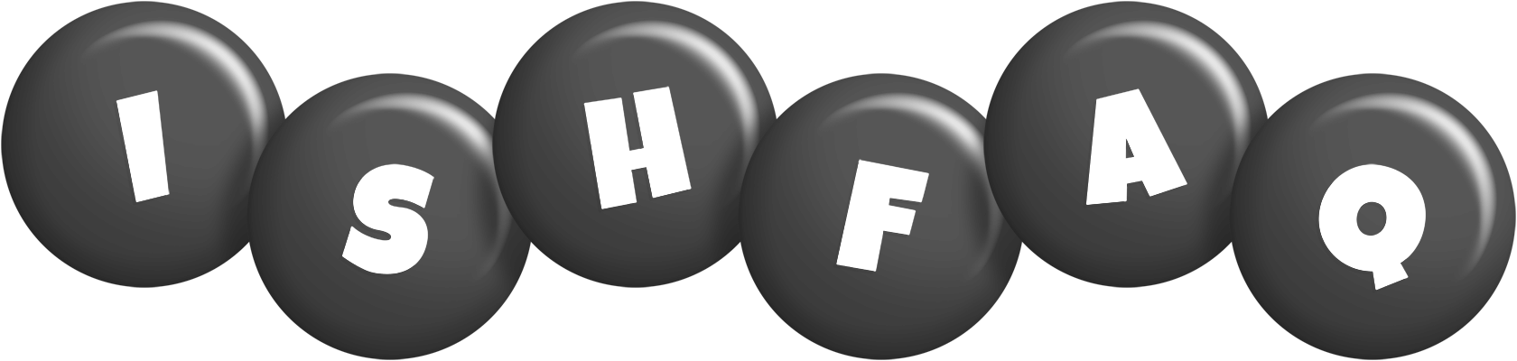 Ishfaq candy-black logo
