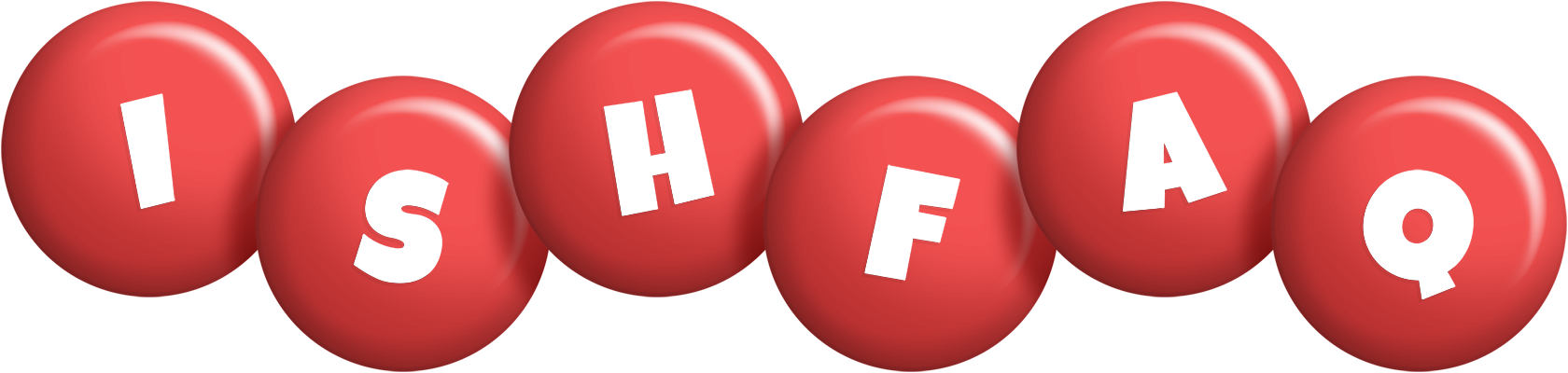 Ishfaq candy-red logo
