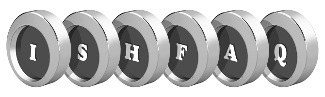 Ishfaq coins logo