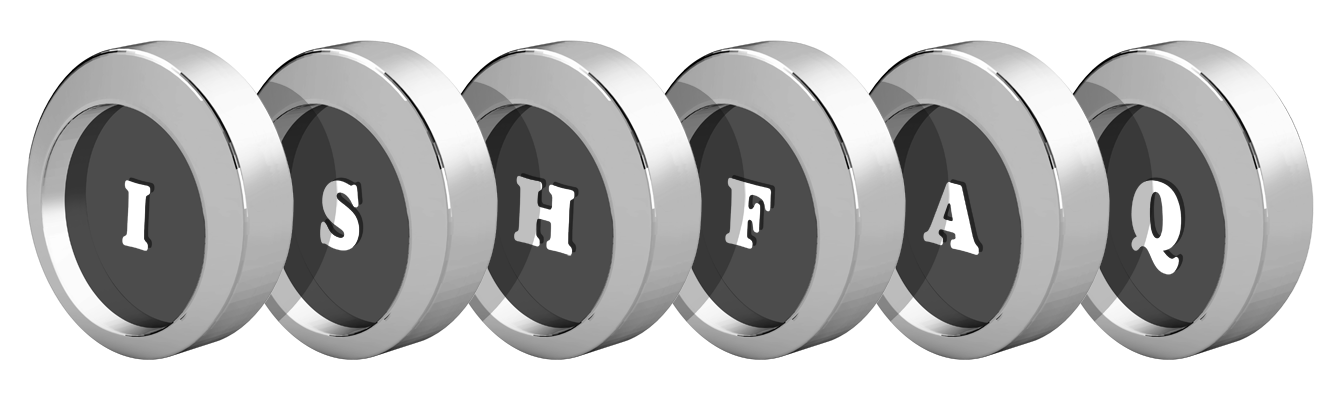 Ishfaq coins logo