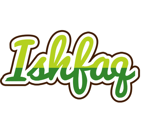 Ishfaq golfing logo