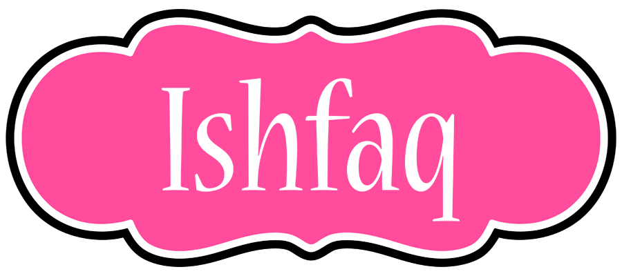 Ishfaq invitation logo