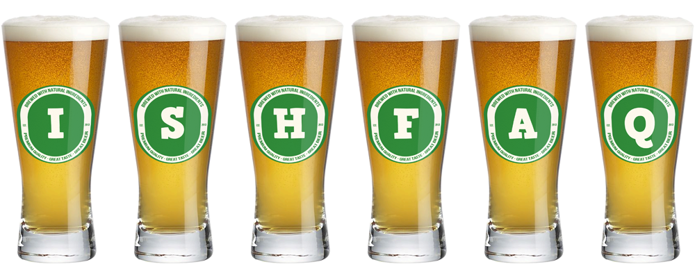 Ishfaq lager logo