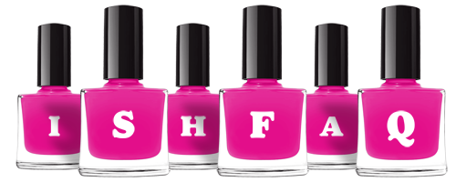 Ishfaq nails logo
