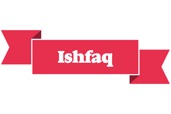 Ishfaq sale logo