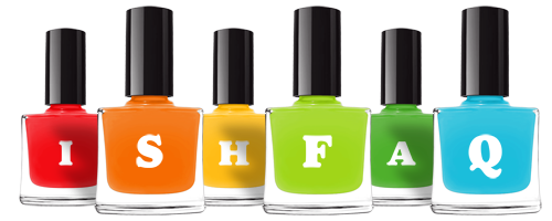 Ishfaq saloon logo
