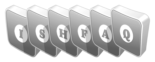 Ishfaq silver logo