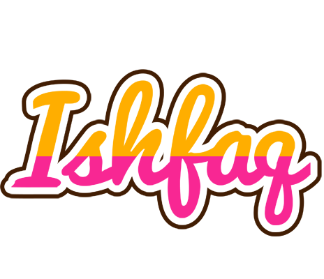 Ishfaq smoothie logo