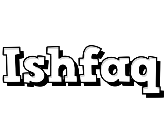 Ishfaq snowing logo