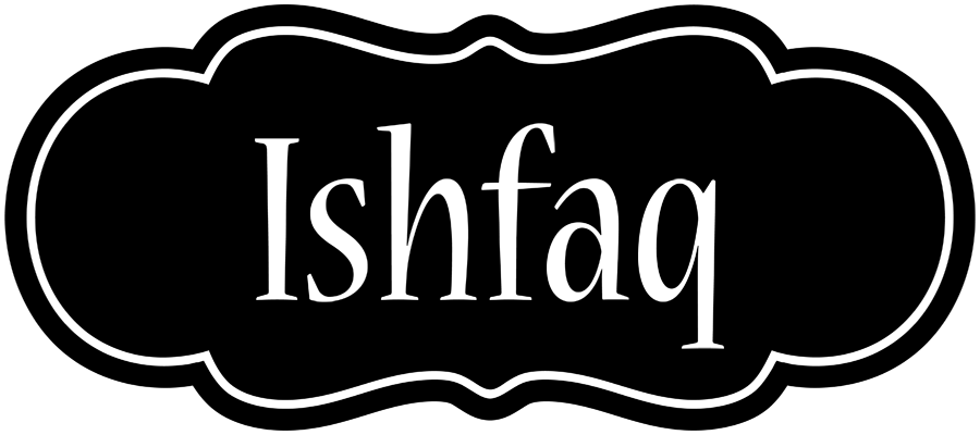 Ishfaq welcome logo