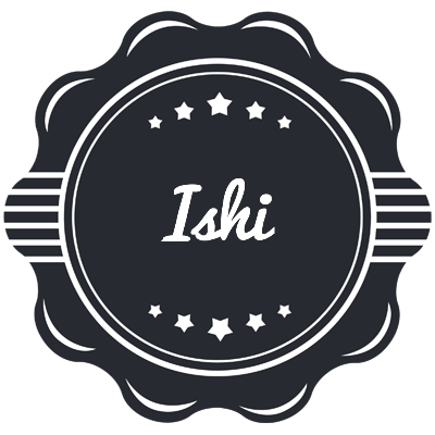 Ishi badge logo