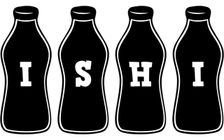 Ishi bottle logo