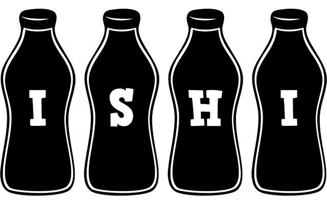 Ishi bottle logo