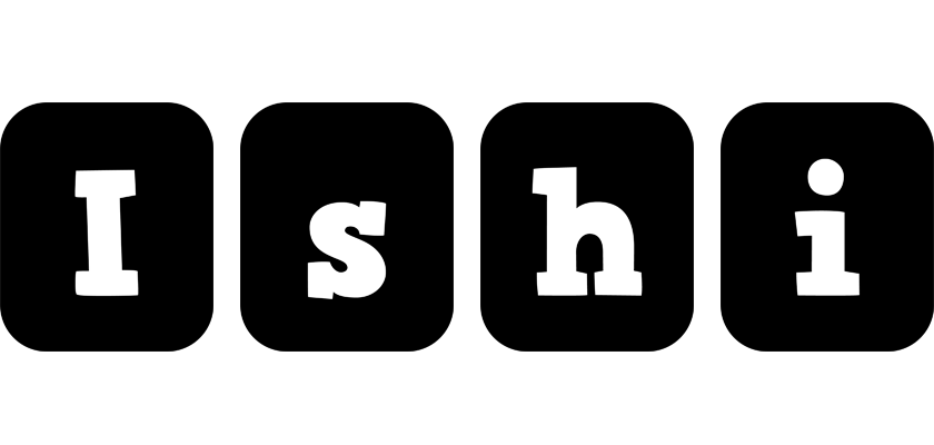 Ishi box logo