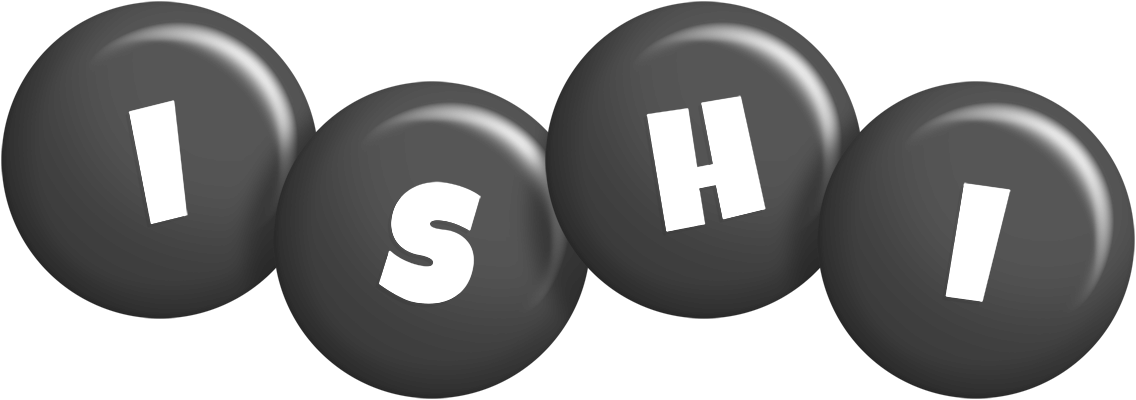 Ishi candy-black logo