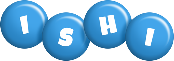 Ishi candy-blue logo