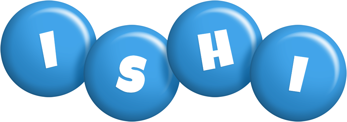 Ishi candy-blue logo