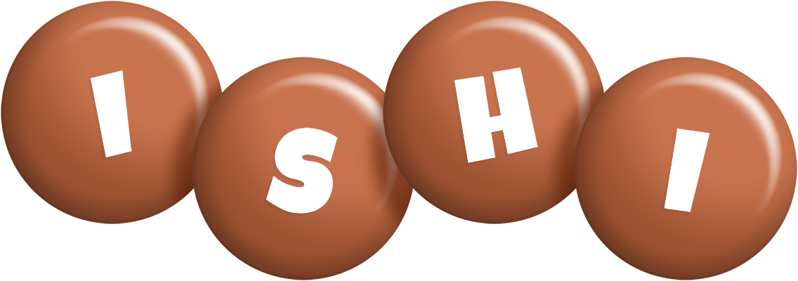 Ishi candy-brown logo