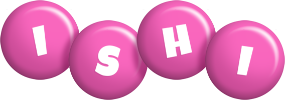 Ishi candy-pink logo