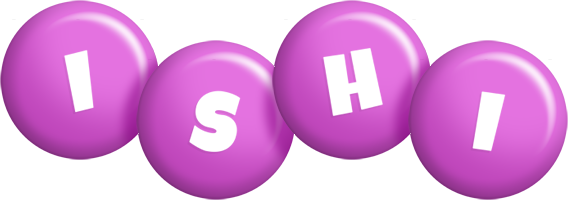 Ishi candy-purple logo