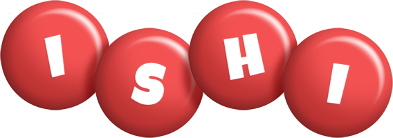 Ishi candy-red logo