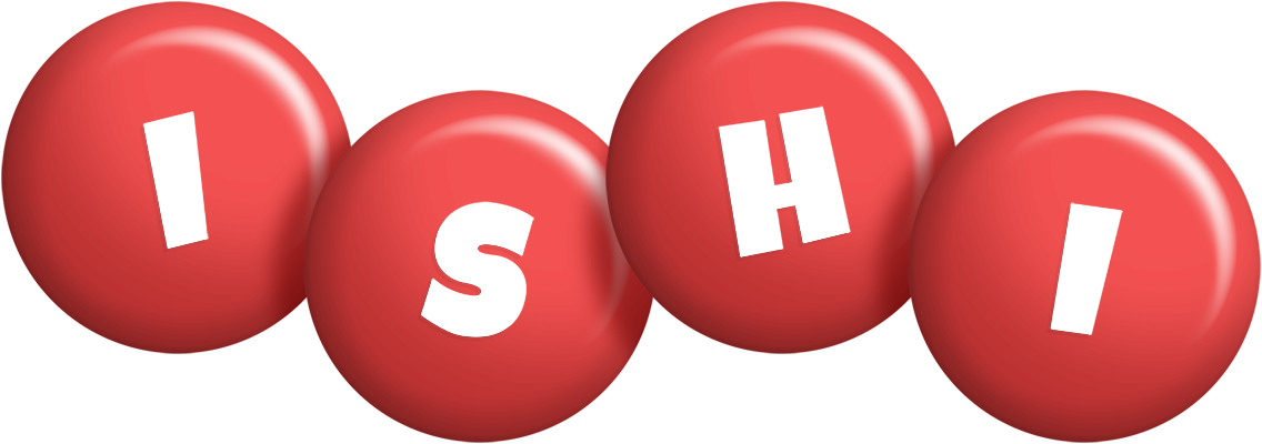 Ishi candy-red logo