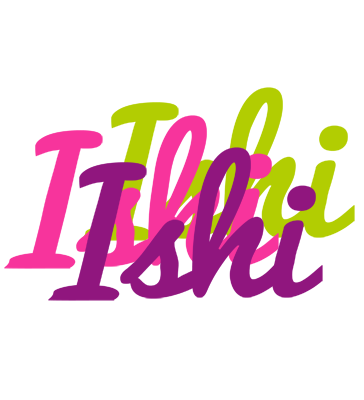Ishi flowers logo