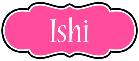 Ishi invitation logo