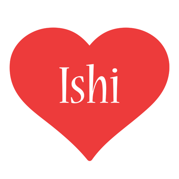Ishi love logo