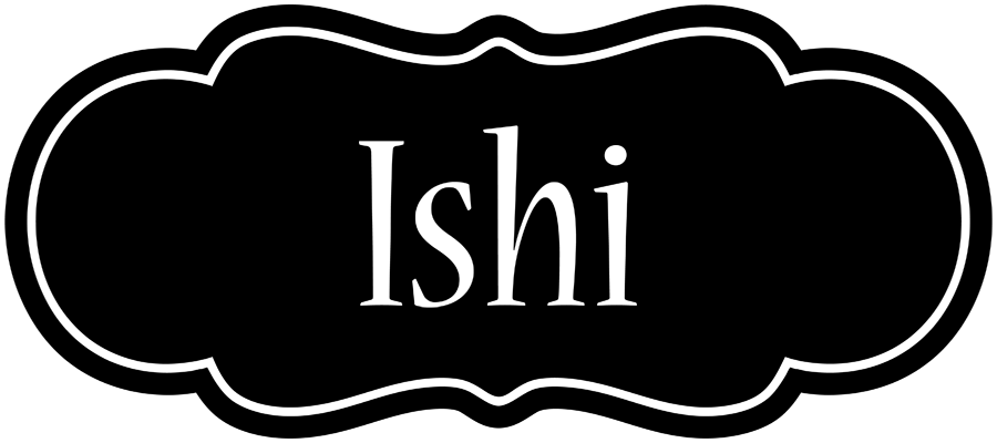 Ishi welcome logo