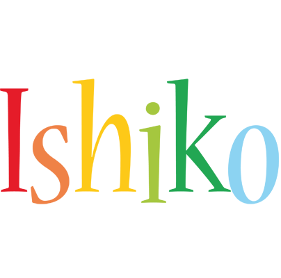 Ishiko birthday logo