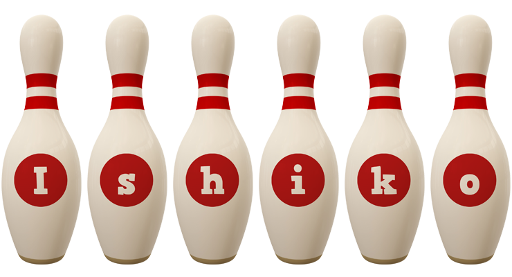 Ishiko bowling-pin logo