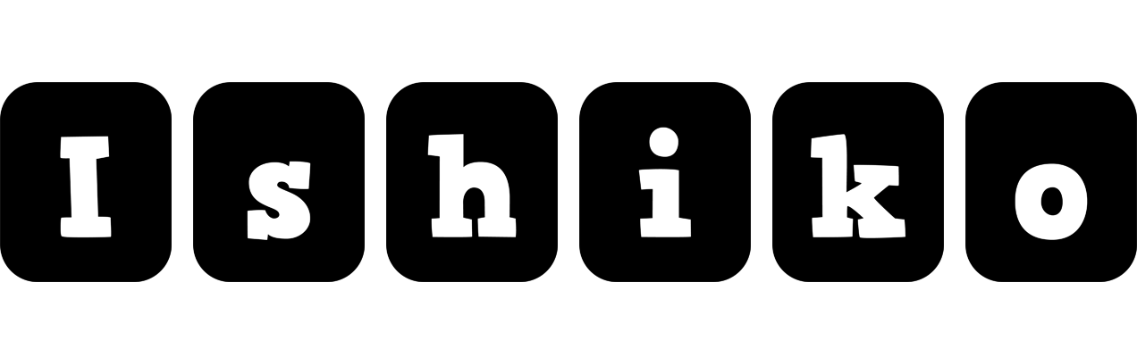 Ishiko box logo