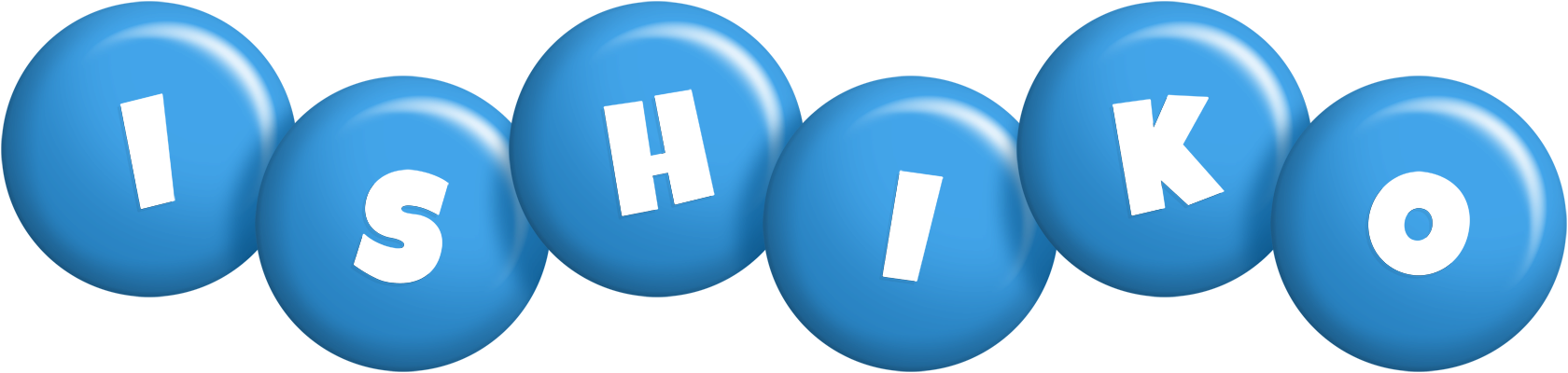 Ishiko candy-blue logo