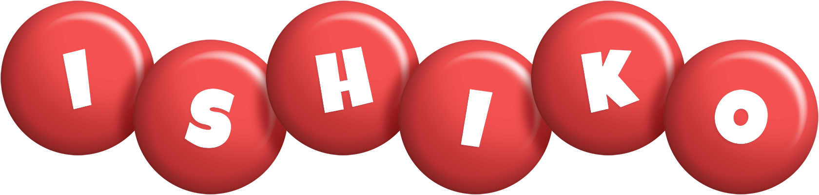 Ishiko candy-red logo