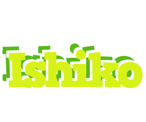 Ishiko citrus logo