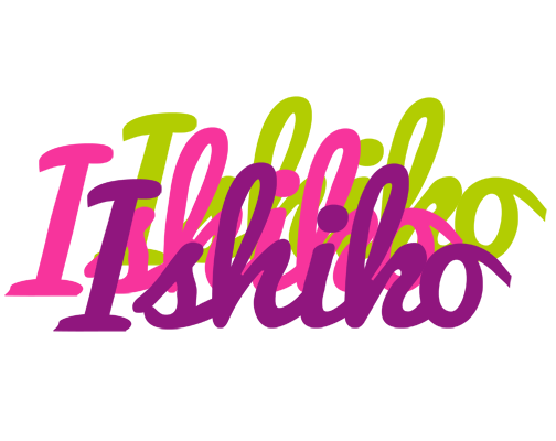 Ishiko flowers logo