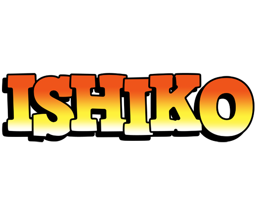 Ishiko sunset logo