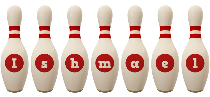Ishmael bowling-pin logo