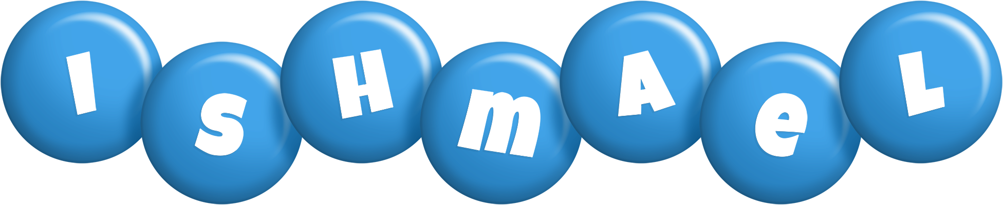 Ishmael candy-blue logo